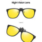 VIVIBEE Men Photochromic Polarized Lens Flip Up Clip on Sunglasses Women Driving Sun Glasses with Clips 2026 Trending Product