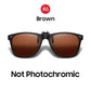 VIVIBEE Men Photochromic Polarized Lens Flip Up Clip on Sunglasses Women Driving Sun Glasses with Clips 2026 Trending Product