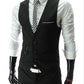 M-7XL 2025 New Dress Vests For Men Slim Fit Mens Suit Vest Male Waistcoat Gilet Homme Casual Sleeveless Formal Business Jacket