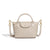 Handwoven single-shoulder small dumpling bag, fashionable bucket bag, new simple ladies crossbody lunch box bag, small tote bag