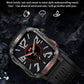 2026 New LED flashlight Military Smart Watch Men IP68 GPS Outdoor Sports Fitness Tracker Health Monitor 2.01" BT Call Smartwatch