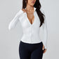 Women's summer slimming sports jacket thin outdoor running quick-drying sun-protective clothing yoga training and fitness top