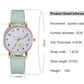 Trendy Ladies Wrist Watches Luminous Women Simple Watches Casual Leather Strap Quartz Watch Clock Montre Femme Relogio Feminino