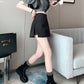 Skirt Pants Skirt Female Spring and Summer New High-waisted Thin A Word Skirts Pants Open Fork Package Hip Business Skirt