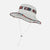 Summer New Bucket Hat For Men Fisherman Cap Fishing Outdoor Sunshade Big Brim Panama Hat Sunscreen Riding Hiking Suncreen Sunhat