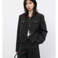 CHIC VEN Fashion Women Woolen Short Coat New Slim Ladies Jacket Female High Waist Middle Pants Sets Spring Autumn 2026