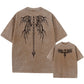 Tshirts Men Gym Vintage Heavyweight T Shirts Cotton Workout Acid Wash Baggy Tees Street Fashion Tops Unisex