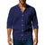 2026 Spring Summer New Mens Slim Fit Solid Color Long Sleeve Shirt Cotton Linen Casual Top Breathable ventilate absorb sweat