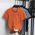 100% pure cotton men's breathable short sleeve T-shirt high-end luxury brand embroidered loose casual summer business polo shirt
