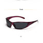 Y2K Silver Sunglasses Color Hollowed Out Future Sense Of Technology Hot Girls Net Red Sunglasses Women Sunglasses Trendy Men