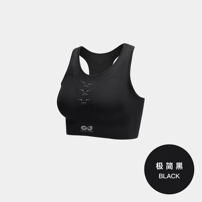 Women's Sports Bra Yoga Tank Tops Backless Fitness Workout Tops Push Up Running Vest Moisture Wicking Breathable Athletic Shirts