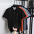 100% pure cotton men's breathable short sleeve T-shirt high-end luxury brand embroidered loose casual summer business polo shirt