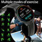 2026 New Outdoor Smart Watch 1.7-inch HD Screen, 100+T Sports Mode, Bluetooth Call Waterproof Smart Watch