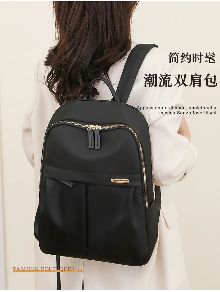 Casual commuting multi-functional backpack for women 14-inch computer backpack  2025 versatile daily large-capacity travel bag