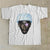 Y2K Style Character Graphic Print Men and Women Casual T-shirt Harajuku High Street Retro All-Match Round Neck Loose Top