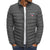 Men's lightweight warm jacket, casual horizontal stripes, high-quality jacket, 2026 fashionable jacket