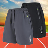 Gym Shorts Men Summer Quick Dry Training Shorts Fitness Drawstring Lightweight Short Sweatpants Man Workout Bottoms Running Wear