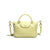 Handwoven single-shoulder small dumpling bag, fashionable bucket bag, new simple ladies crossbody lunch box bag, small tote bag