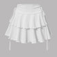 2025 New Solid Color Skirt Women Summer Fashion Outdoor Versatile High Waist Slim Fit Elastic Waist Short Skirt Goods In Stock