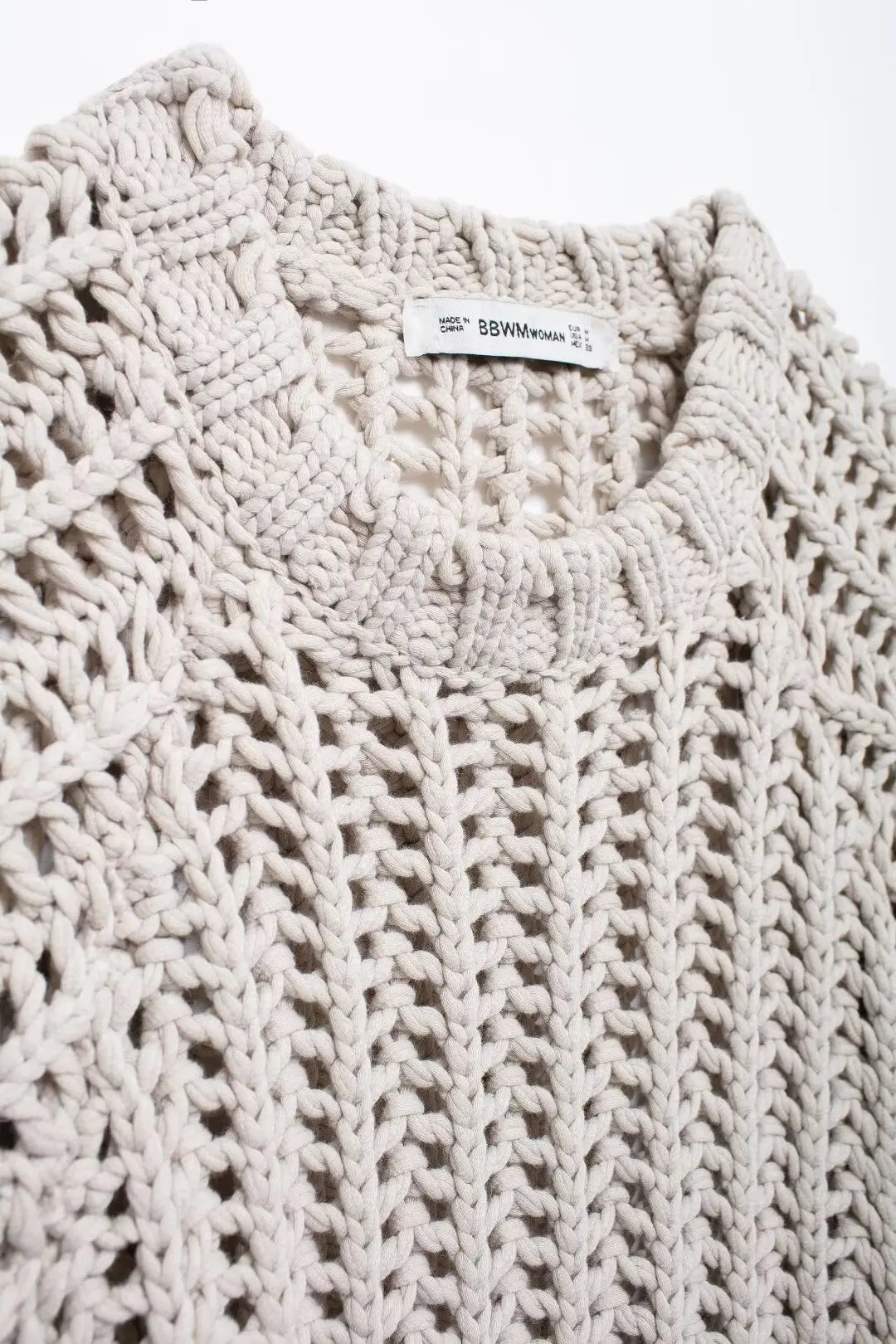 Hollow Out Knit Pullover Women Casual Round Neck Lace Up Bow Sweater Female Autumn Short Sleeves Solid Knitwears Lady
