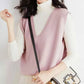 Spring Autumn Knitted Vest for Women Clothes Fashion Casual Thin Sweater Vests Harajuku Tank Tops Ropa Mujer Elegant Blusas