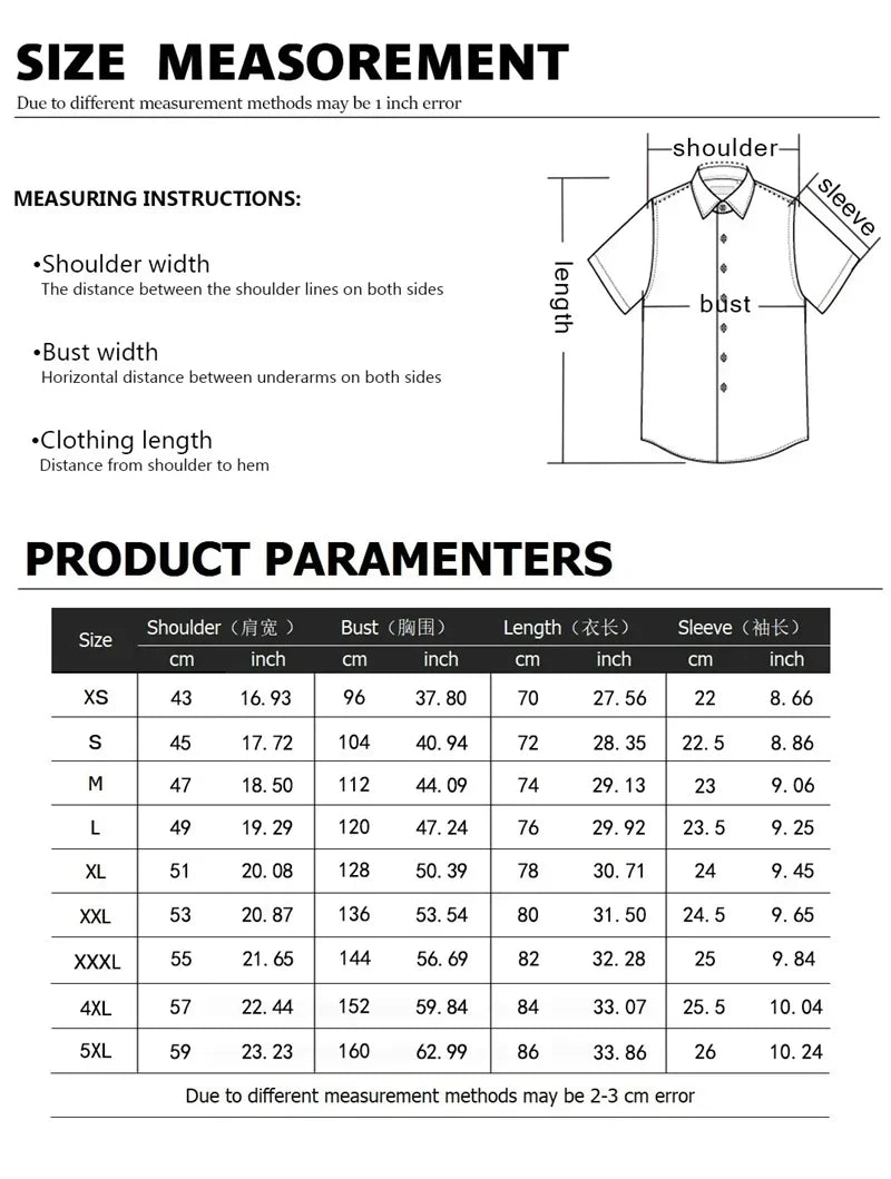 2026 New Men's Short-Sleeve Shirt, Stylish Color-Blocked Irregular Pattern Print Shirt, Outdoor Casual Hawaiian Shirt, XS-6XL