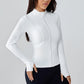 Women's summer slimming sports jacket thin outdoor running quick-drying sun-protective clothing yoga training and fitness top