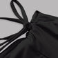 2025 New Solid Color Skirt Women Summer Fashion Outdoor Versatile High Waist Slim Fit Elastic Waist Short Skirt Goods In Stock