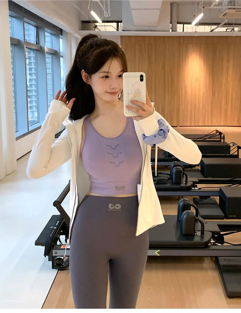 Women's Sports Bra Yoga Tank Tops Backless Fitness Workout Tops Push Up Running Vest Moisture Wicking Breathable Athletic Shirts