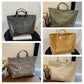 Fashion Storage Bag Transparent Jelly Bag Summer Beach Bag PVC Tote Bag Shoulder Pouch Tote Bag Letter Prints Handbags Sports