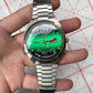 automatic mechanical unisex Orient watch with large rotating dial, fully functional stainless steel Japanese movement