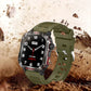 2026 New LED flashlight Military Smart Watch Men IP68 GPS Outdoor Sports Fitness Tracker Health Monitor 2.01" BT Call Smartwatch