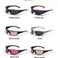 Y2K Silver Sunglasses Color Hollowed Out Future Sense Of Technology Hot Girls Net Red Sunglasses Women Sunglasses Trendy Men
