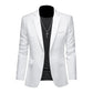 Boutique Fashion Solid Color High-end Brand Casual Business Men's Blazer Groom Wedding Gown Blazers for Men Suit Tops Jacke Coat