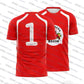 Amador Recio Football Jerseys Seafood Shrimp Recio Print T-Shirt Quick Drying Sportswear Summer Beach Tee Men's Women's T-Shirts