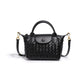 Handwoven single-shoulder small dumpling bag, fashionable bucket bag, new simple ladies crossbody lunch box bag, small tote bag