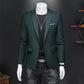 Boutique Fashion Solid Color High-end Brand Casual Business Men's Blazer Groom Wedding Gown Blazers for Men Suit Tops Jacke Coat