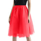 Tutu Skirt For Women 50s Skirt Retro Party Tulle Ballet Rockabilly Petticoat Underskirt Dance Dress Cosplay Mesh Skirt