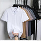 Men's 100% Cotton Polo Shirt - Summer Casual Breathable Tee,19 Colors,Ideal for Golf and Sports,Business Casual,Silk-Like Finish