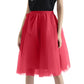 Tutu Skirt For Women 50s Skirt Retro Party Tulle Ballet Rockabilly Petticoat Underskirt Dance Dress Cosplay Mesh Skirt