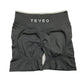 TEVEO Women's Sports Yoga Shorts Fitness Cycling Elastic Sports Pants Ignite Sculpt Scrunch Short Yoga Bra Set