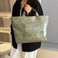 Fashion Storage Bag Transparent Jelly Bag Summer Beach Bag PVC Tote Bag Shoulder Pouch Tote Bag Letter Prints Handbags Sports