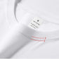 2PCS 100% Cotton Solid T Shirts Men's and Women's Short Sleeve White Tees Casual Breathable Loose Round Neck T-shirt Couple Tops