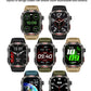 2026 New LED flashlight Military Smart Watch Men IP68 GPS Outdoor Sports Fitness Tracker Health Monitor 2.01" BT Call Smartwatch
