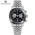 PAGANI DESIGN Men Watches 2026 New Pink BB Panda Dial Chronograph Fashion Luxury Quartz Watch For Men VK64 Movt Waterproof Watch