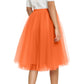 Tutu Skirt For Women 50s Skirt Retro Party Tulle Ballet Rockabilly Petticoat Underskirt Dance Dress Cosplay Mesh Skirt
