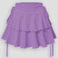 2025 New Solid Color Skirt Women Summer Fashion Outdoor Versatile High Waist Slim Fit Elastic Waist Short Skirt Goods In Stock