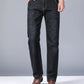 New Men Light Luxury Stretch Slim Fit Pants Comfortable Soft Business Fashion Straight Casual Denim Trousers Male Brand Clothing