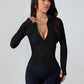 Women's summer slimming sports jacket thin outdoor running quick-drying sun-protective clothing yoga training and fitness top