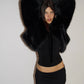 Guiz Low-Waist Elastic Hip-Hugging Skirt, Black Skirt, Versatile Mini Sexy Women's Short Skirt